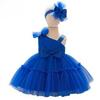 Pailletten Tüll Blumenmädchenkleid für Hochzeiten & Geburtstage - Baby Prinzessinnen Outfit