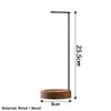 Incense Holder Upside Burner Incense Stick Holder Wooden Round Incense Tray Home Yoga Decoration Crafts Bedroom Ornament