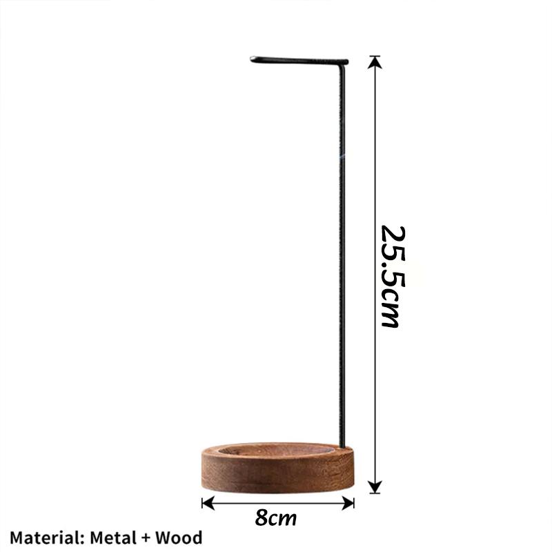 Incense Holder Upside Burner Incense Stick Holder Wooden Round Incense Tray Home Yoga Decoration Crafts Bedroom Ornament