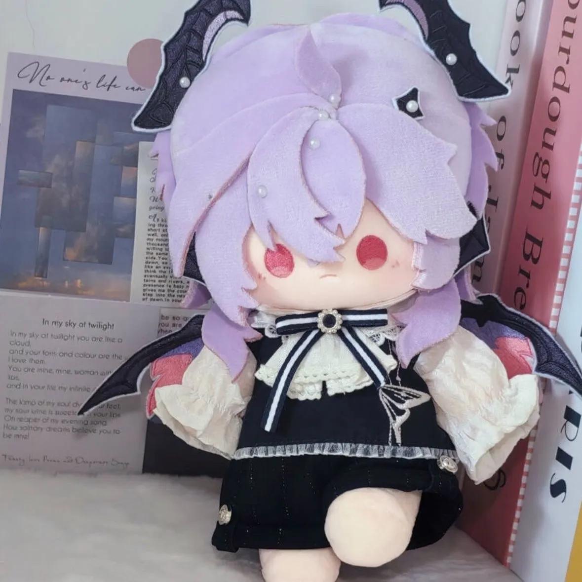 Gevuld 20cm Anime Genshin Impact Durin Katoenen Poppen Speelgoed Cos Kinderen Volwassenen Verkleed Pluche Speelgoed Verjaardagscadeaus Of Festival Cadeau No skeleton