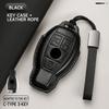 Genuine Leather Car Key Case Cover Key Bag For  Mercedes Benz A C E S G Class GLC CLE CLA GLB GLK GLS Protect Set Accessories
