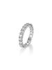 Macier 3Mm Prong Setting Tennis Ring (Silver)
