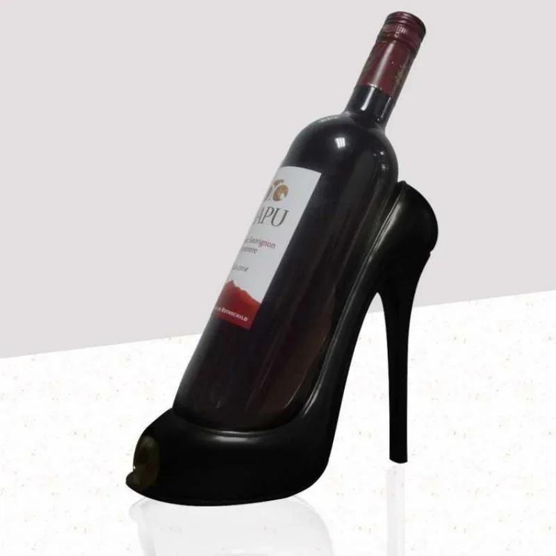 Creative High-heeled Shoes Wine Rack Home Living Room Table Decorations Ornaments To Send Friends Gifts Living Room Decoration