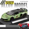 1:32 Aventador SVJ63 Super Sports Car Alloy Metal Diecast Model Car High Simulation Collectible Miniatures Home Decoration Gifts