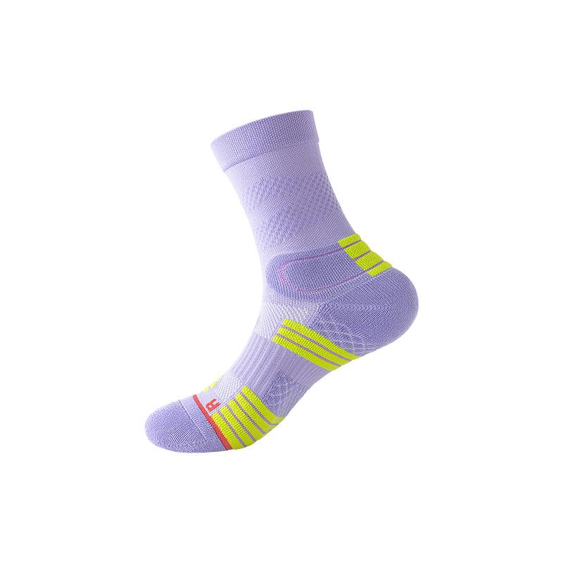 

Women s Mid-Calf Running Socks - Thick Autumn Cushion for Marathon & Badminton One Size