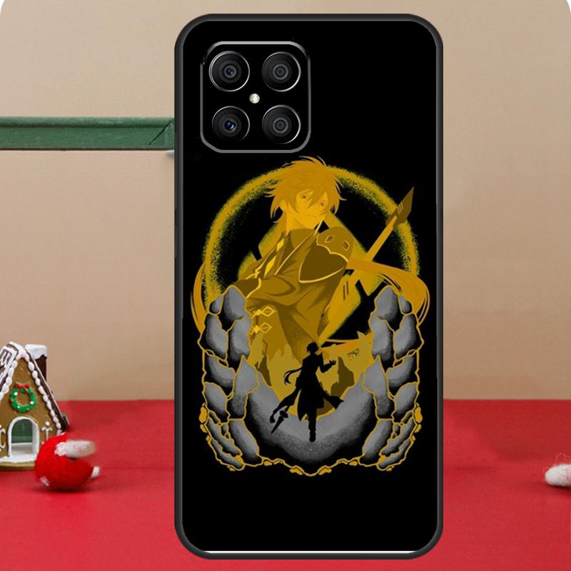 zhongli genshin impact Case For Honor Magic 8 7 6 Pro Honor 200 400 70 90 Lite X8c X8b X9a X9b X9c X9d Win RT Coque
