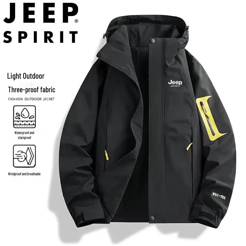 JEEP SPIRIT Men's Outdoor Jackets & Tees