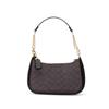 Coach Borsa a Spalla Teri in Ecopelle con Pelle Riciclata Media da Donna Marrone Scuro CV933-IMXAQ