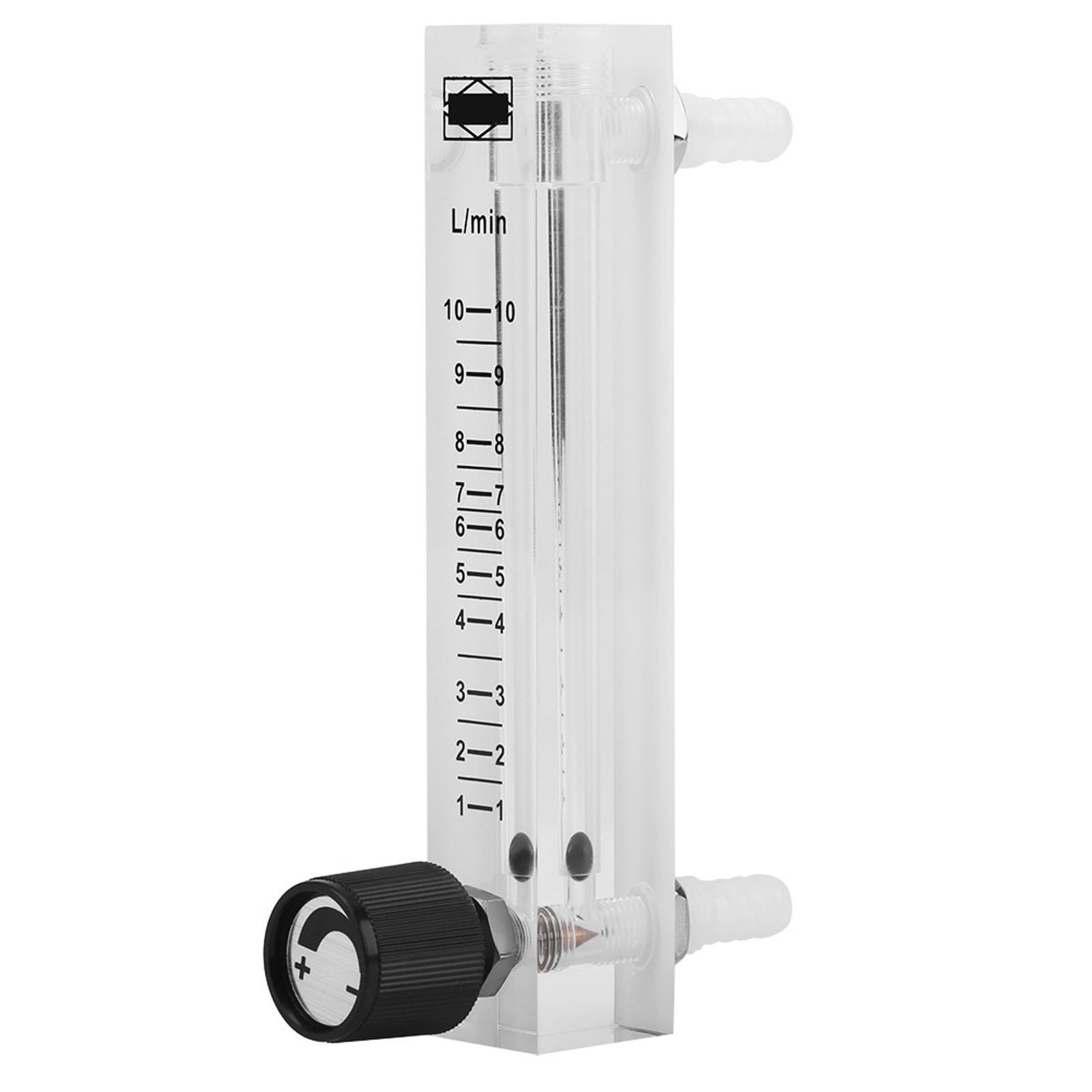 

LZQ‑7 Flowmeter 1‑10LPM Flow Meter with Control Valve for Oxygen Air Gas