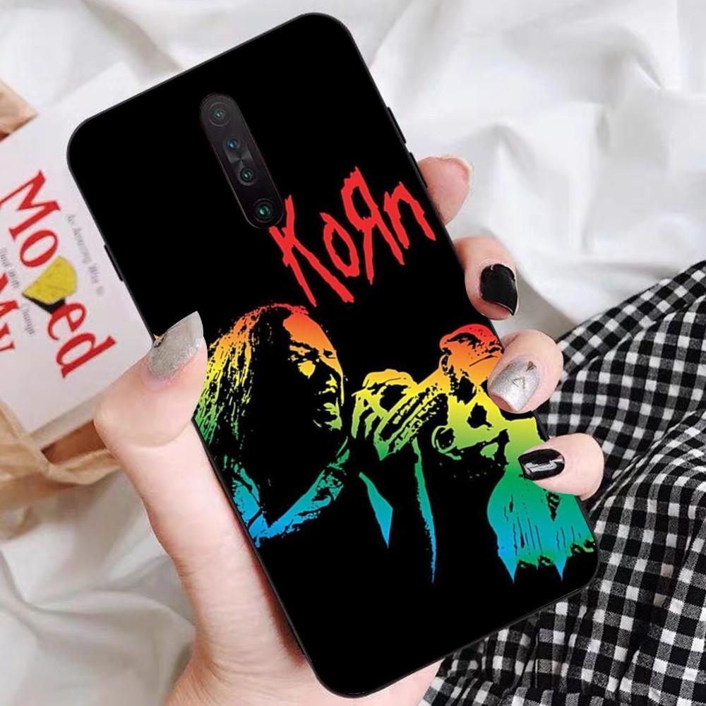 K-korn Music Hot Band Phone Case For Redmi 5 6 7 8 9 10 Plus Pro 6 7 8 9 A GO K20 K30 K40 Pro Plus F3 Fundas