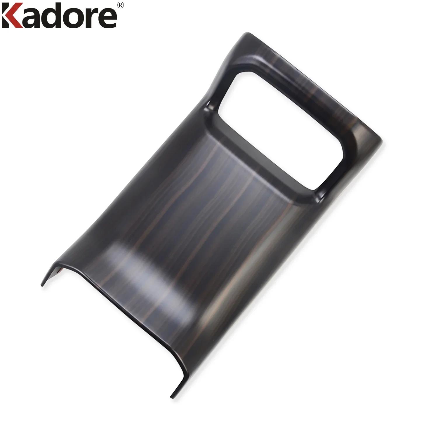 

For Toyota Highlander XU70 Kluger -2024 Carbon Car Armrest Rear Air Condition Vent Outlet Cover Trim Interior Accessories Wood Grain