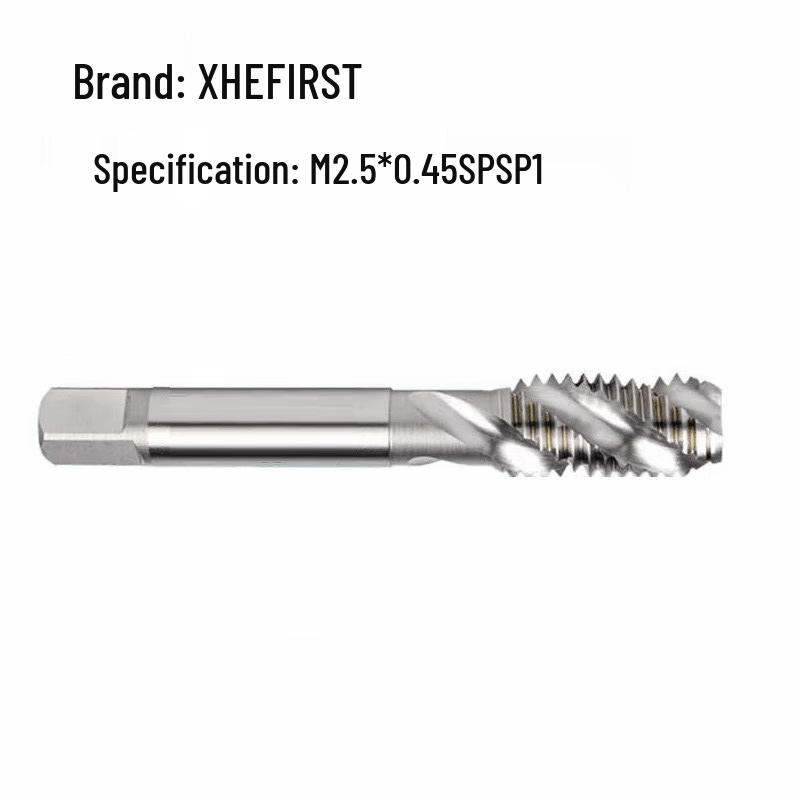 XHEFIRST Cobalt Cutting Tap M2.5x0.45