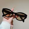 New cat eye sunglasses, European and American fashion Internet celebrity INS style simple avant-garde sunglasses mixed batch