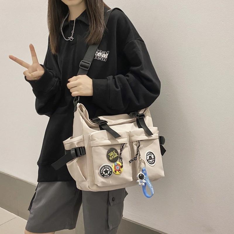 Herren Umhängetasche modische Marke lässig Crossbody tragbar einfach und vielseitig Studentenrucksack neu