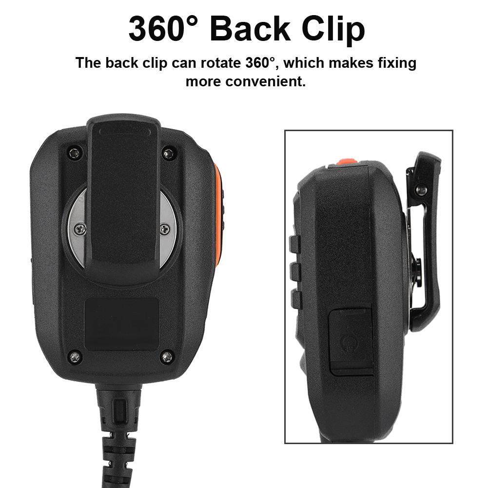 Difuzor radio CB cu alarmă de urgență >5000 de ori PPT Difuzor cu sunet clar pentru talkie Hytera