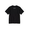 Uniqlo X Kaws Spolupráce SS23 Objímající panenka Potisk Kulatý výstřih Krátký rukáv Tričko Unisex Top Černá 467775-09