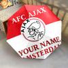 1 PC Automatic Folding Umbrella - AFC Ajax Custom Name Pattern, Portable & Foldable Design with 8 Ribs, Christmas Birthday Gifts