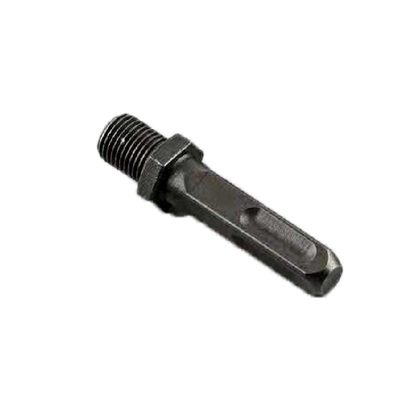 Multi-function Rotary Hammer to Electric Drill Adapter: Round/Square Shank, Four-Flute, Round Head