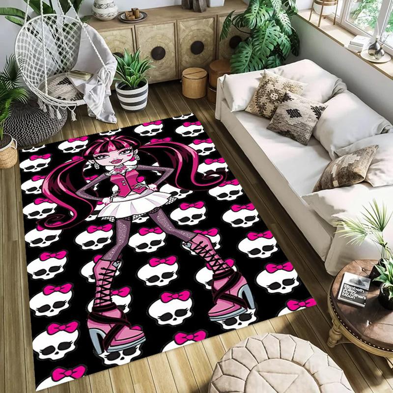 Monster High: Vampire Love Carpet Home Decor Floor Mats Doormat Art Dormitory Decoration