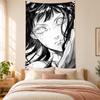 Hyuga Hinata Tapestry highquality for decorating living room bedroom dorm walls ideal as bedroom wallart orholiday gift