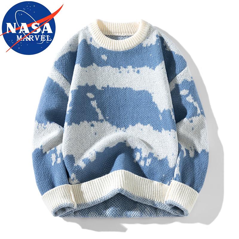 

Men s NASA MARVEL Retro Color Block Crewneck Sweater 2XL