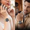 [Kai Tian] 20mm Stainless Steel Watch Band, Gold Quick-Release 3-Row Design, Unisex Watch Band