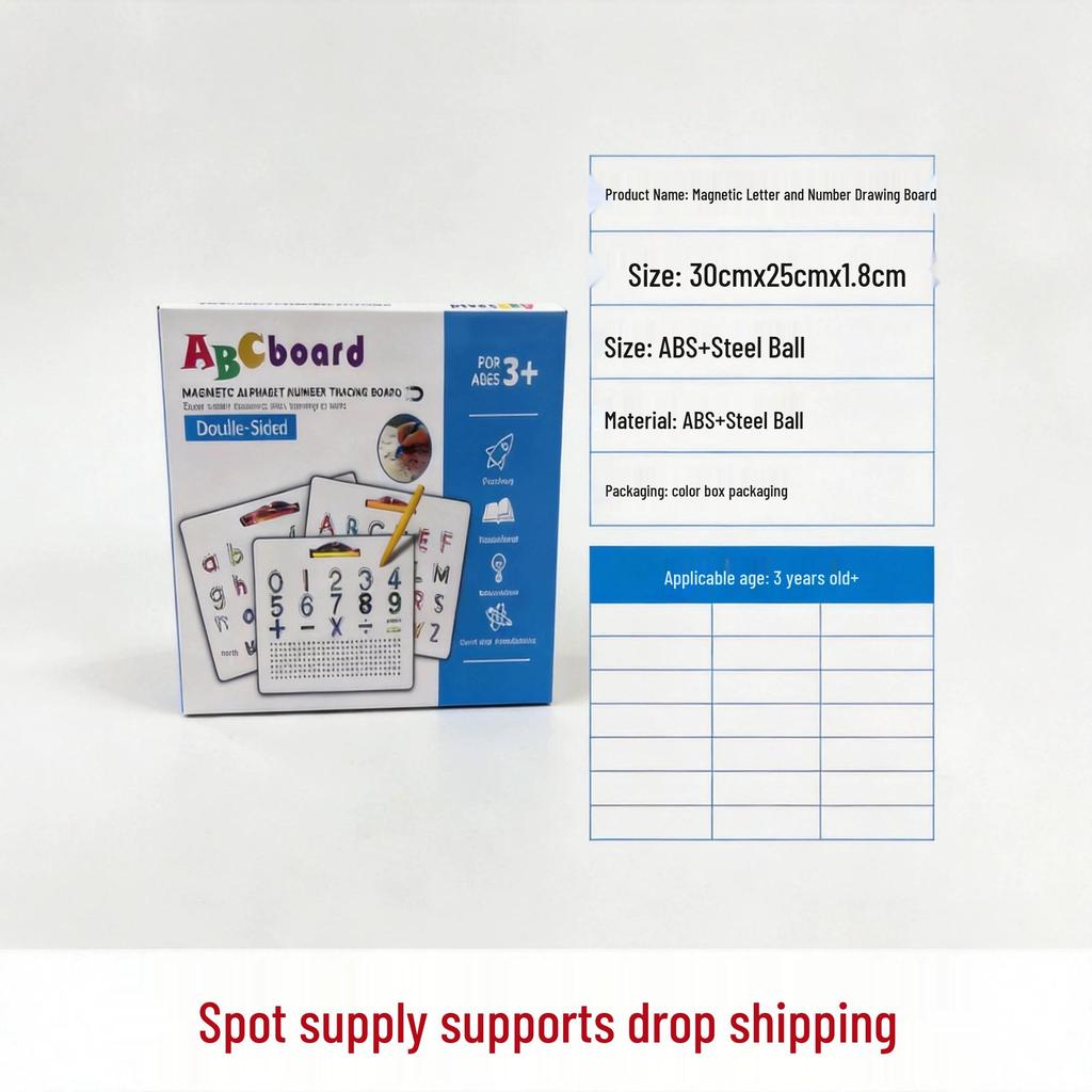 Children's Magnetic Drawing Board with Creative Steel Balls for Doodling