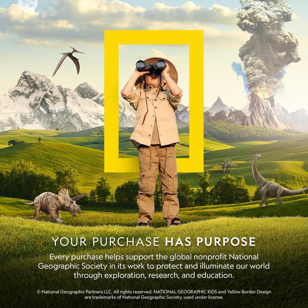 National Geographic Mega Science Kit Experiment & Activity Set for Earth, Chemistry, and Physics Learning, Perfect for Science-Loving Kids