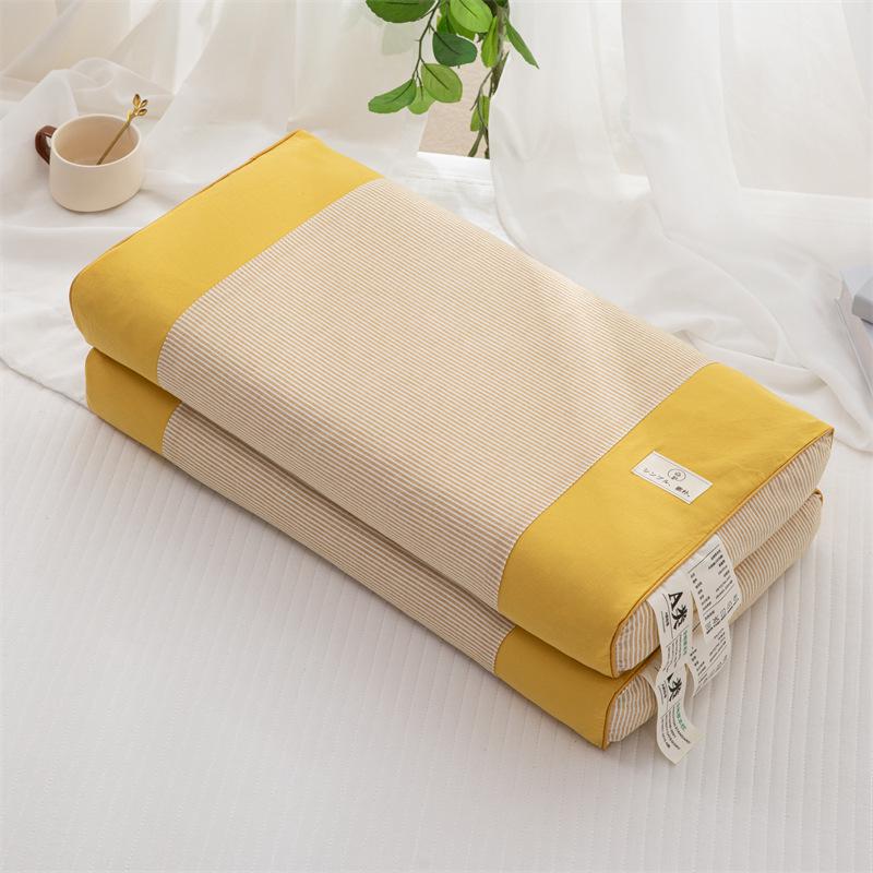 Pair of Buckwheat Pillows for Neck Support and Better Sleep