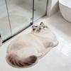 Decorazione Carina per Camera da Letto Gatto Tappeto Zerbino per Porta Tappeti con Stampa Animale per Soggiorno Spesso Lavabile Tappeto da Comodino