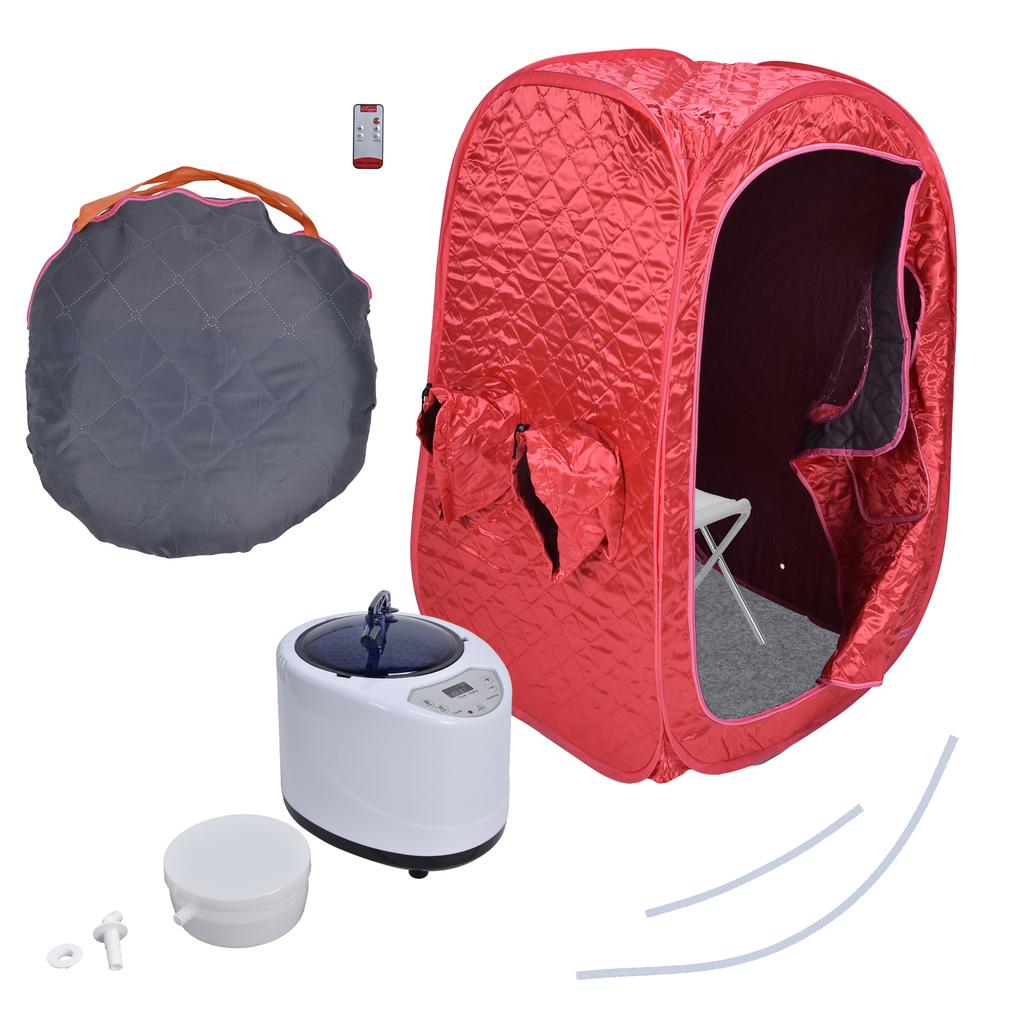 1000W Portable Steam Sauna Generator Tent Set 1?9 Gears Adjustable Sauna Steam MachineUS 110V