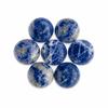 Sodalite Round Cabochon, Natural Blue Sodalite Gemstone, Round Cabochon for Jewelry Making, Loose Sodalite Stone, Polished Gemstone