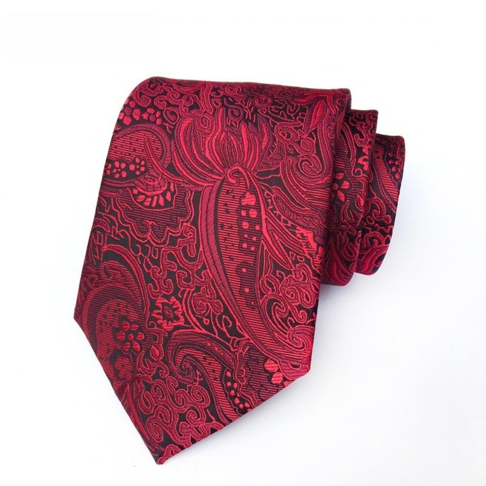 Accessories Floral Neck Ties Jacquard Business Formal Tie Classic Groom Neck Wear  Party