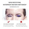 Eyeliner Liquido Impermeabile Opaco Lunga Tenuta Asciugatura Rapida No Macchia Luminous Gel Makeup UV per Occhi Smokey