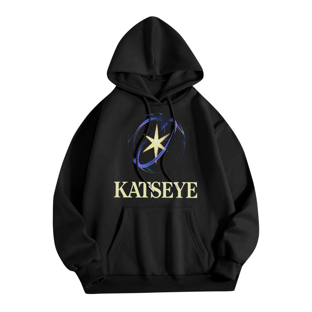 Unisex Fashion Lightweight Long Sleeve Pullover With Pockets Printed Hoodie