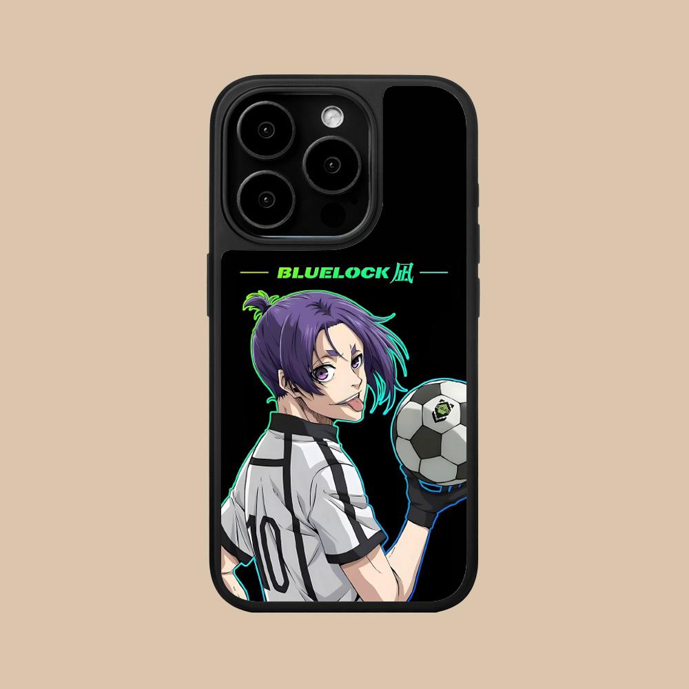 

Blue Lock Reo Mikage Matte Surface Mobile Phone Case for iPhone 17 16 15 14 13 12 11 Air Pro Max Plus Colorful Cover iPhone 11