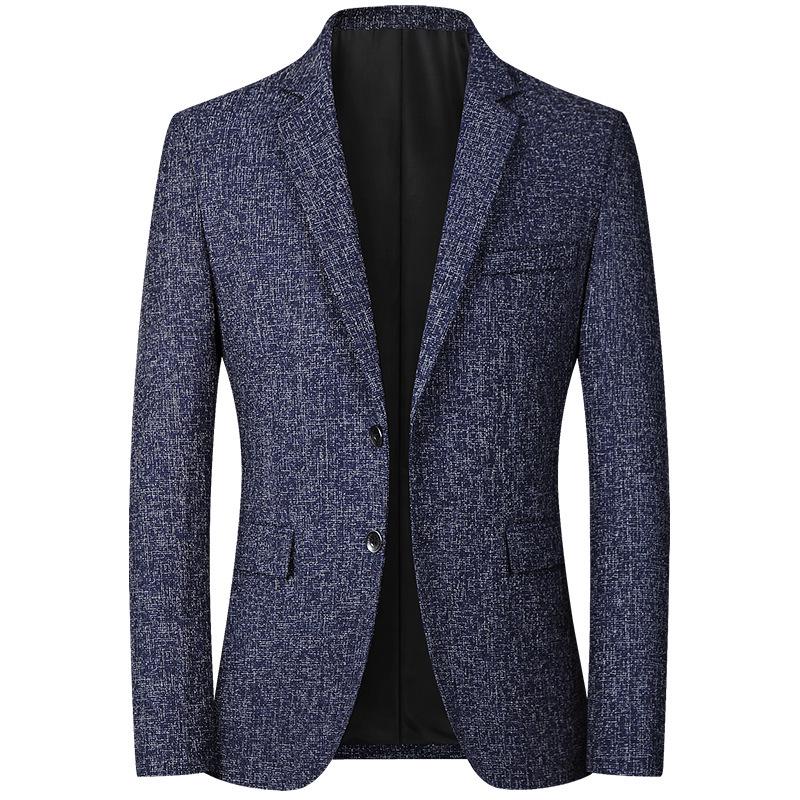 

2025 Men s Casual Blazer - Spring Thin Style, Middle-Aged & Father s Wear 2XL