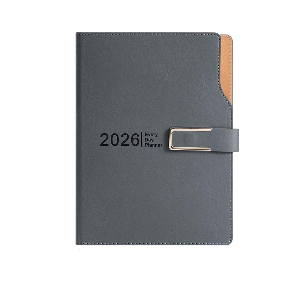 

English A5 Agenda Planning Notebook 180 Pages To-do List Notebook Diary Writing Pads серый