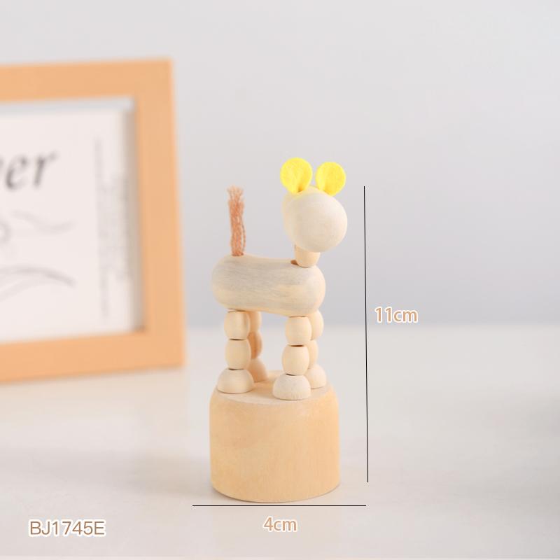 Cute Dancing Puppet Ornament Series Kawaii Animal Ornaments Bedroom Desktop Ornaments Birthday Gifts for Children
