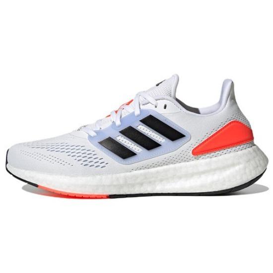 adidas PureBoost 22 Low Blue Dawn Solar Red - HQ8589