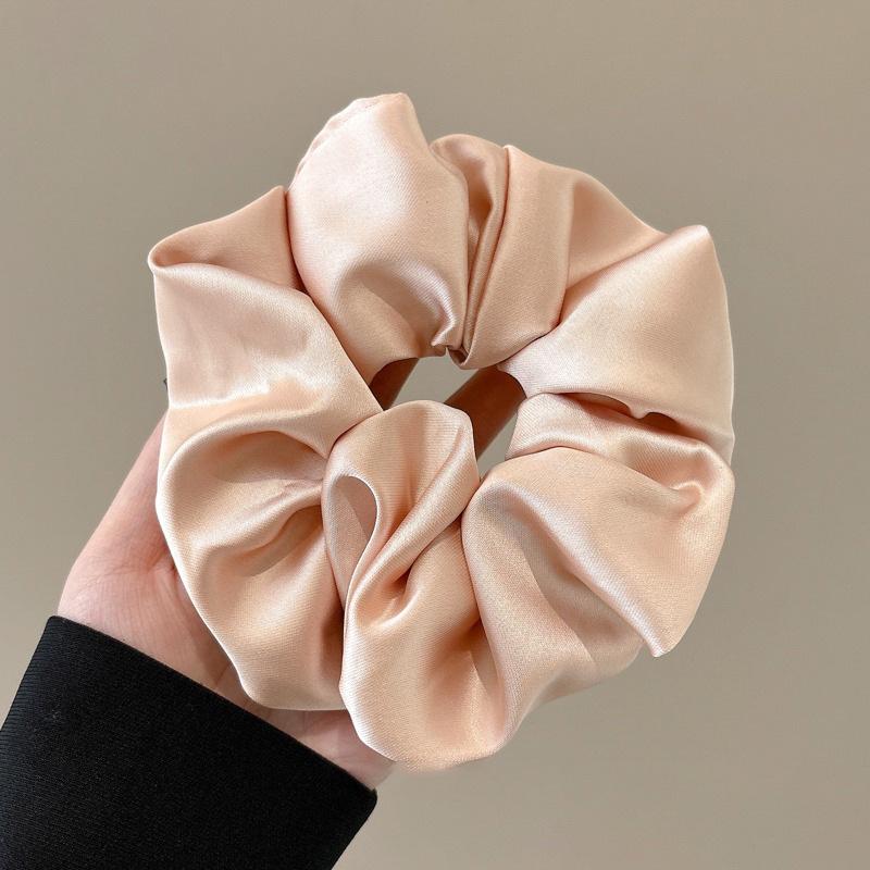 

Високоякісна атласна гумка для волосся та пов язка на голову для жінок - Аксесуар для волосся для дорослих, який не висмикує волосся