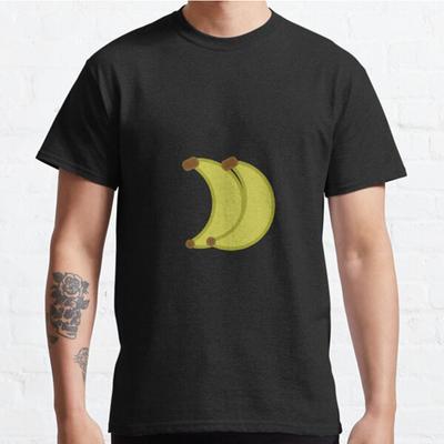 Koszulka z nadrukiem Bananas Snuggle w dużych rozmiarach S-3XL Męskie topy Modne ubrania T-shirty