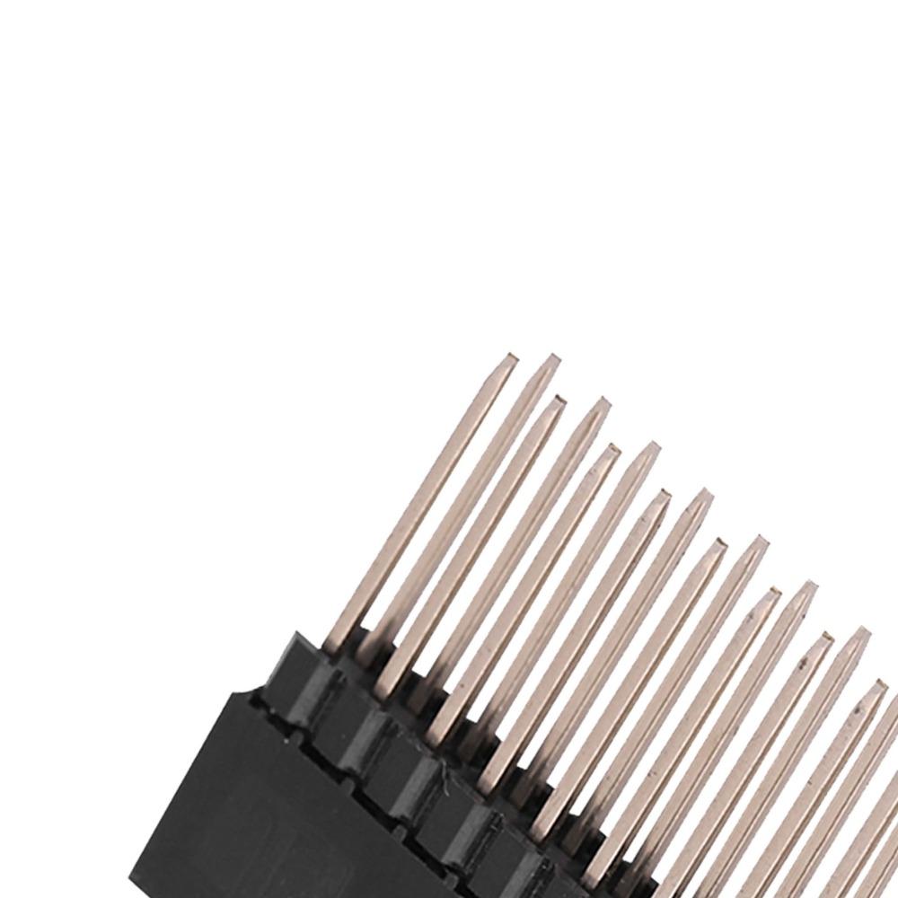 8Pcs Dual Row Female Pin Headers 2x20 Pins Header Pin Socket  DIY Electronics