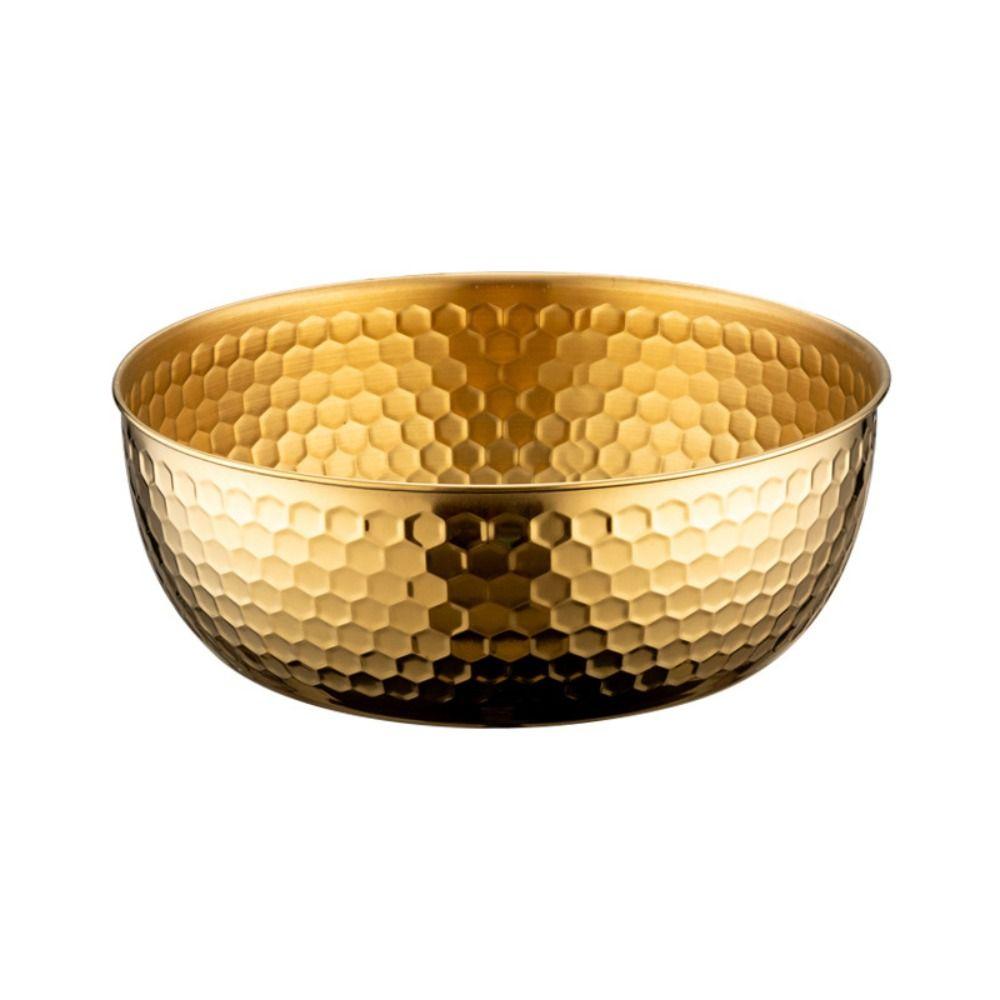 Hammered Wash Basin Large Capacity Washing Basket New Soup Bowl Vegetable