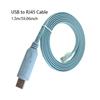 USB to RJ45 Console Cable for H3C Cisco Huawei Switch Extend Wire RS232 Serial Adapter Router Cord USB 8P8C Convert Lan Cable