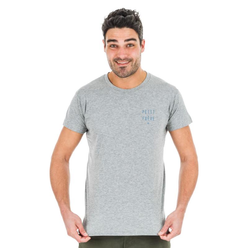 Men's T-shirt - LITTLE BROTHER X HEART WAF