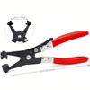 Auto Pliers Removal Tools for Water Pipe Hose Flat Band Ring Tube Clamps Repair Kit Motorcycle Truck Trailer Car Accessories
