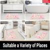 Kawaii Cute Magical Animal Doormat, 2D Print Non-slip Floor Mat,Pink Sweet Entrance Rug for Girls Bedroom Living Room Decor Gift