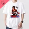 Playera Famous John J Rambo Vintage Style 80S Movie First Blood Part 2 T Shirt Homme Pure Cotton Short Sleeve Women Tops