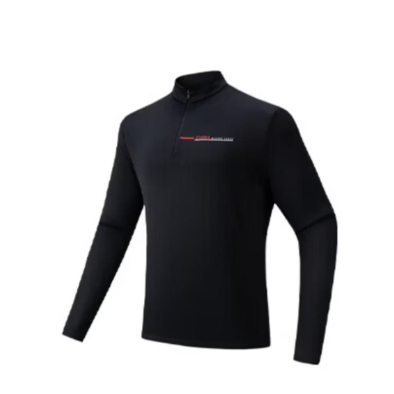 ANTA CHN Series Men s National Team Air Muffin Half-Zip Fleece Long Sleeve T-Shirt L